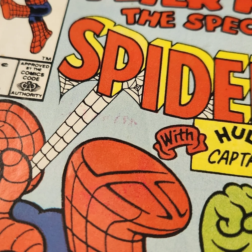 MARVEL TAILS #1 SPIDER-HAM 1st Appearance Peter Porker Comic Book Very Good Cond